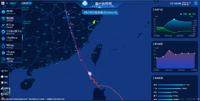 台州最新台风动态分析